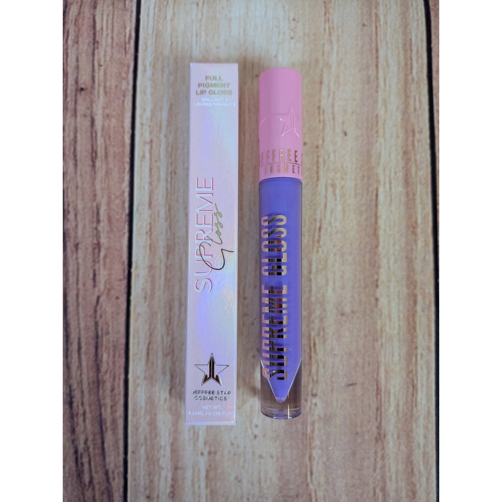 Jeffree Star Cosmetics Supreme Gloss Frosting For‎ Dinner Purple Lip Gloss